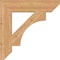 Ekena Millwork Westlake Slat Smooth Bracket, Western Red Cedar, 5 1/2"W x 28"D x 28"H BKT06X28X28WTL06SWR - alternate 3